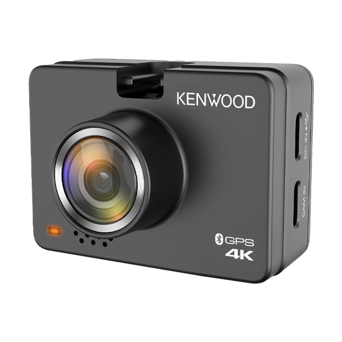 Kenwood DRV-A610WDP 2-Channel Compact 4K HD Dash Camera with 2" Display, Wi-Fi, and GPS  includes Rear-View Cam (DRVA610WDP)