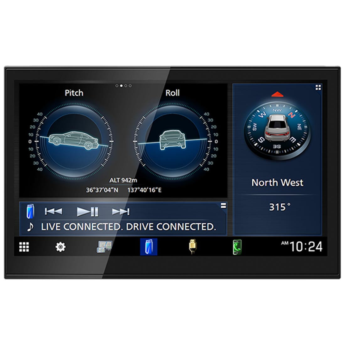 Kenwood DAX8000S 8" HD Direct Replacement Digital Multimedia Receiver