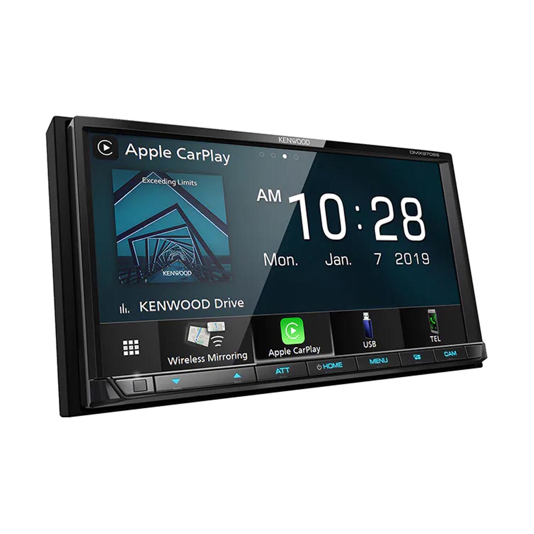 Kenwood DMX9708S Digital Multimedia Receiver with Bluetooth