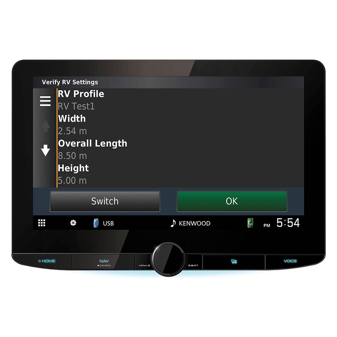 Kenwood DNR1008RVS 10.1" Digital Multimedia Receiver with Built-in Navigation