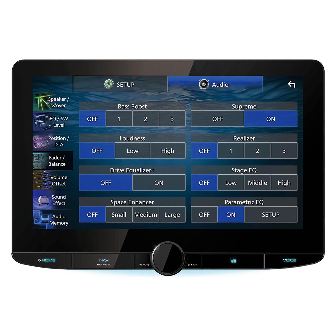 Kenwood DNR1008RVS 10.1" Digital Multimedia Receiver with Built-in Navigation