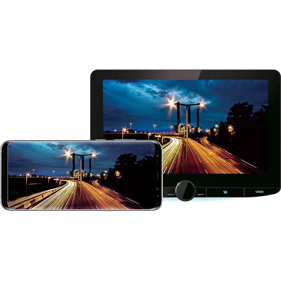Kenwood DNR1008RVS 10.1" Digital Multimedia Receiver with Built-in Navigation