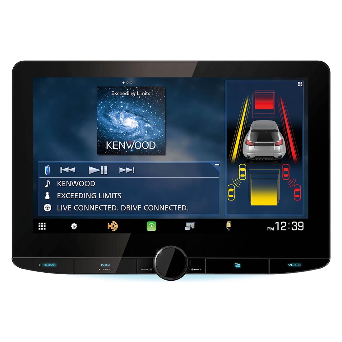 Kenwood DNR1008RVS 10.1" Digital Multimedia Receiver with Built-in Navigation