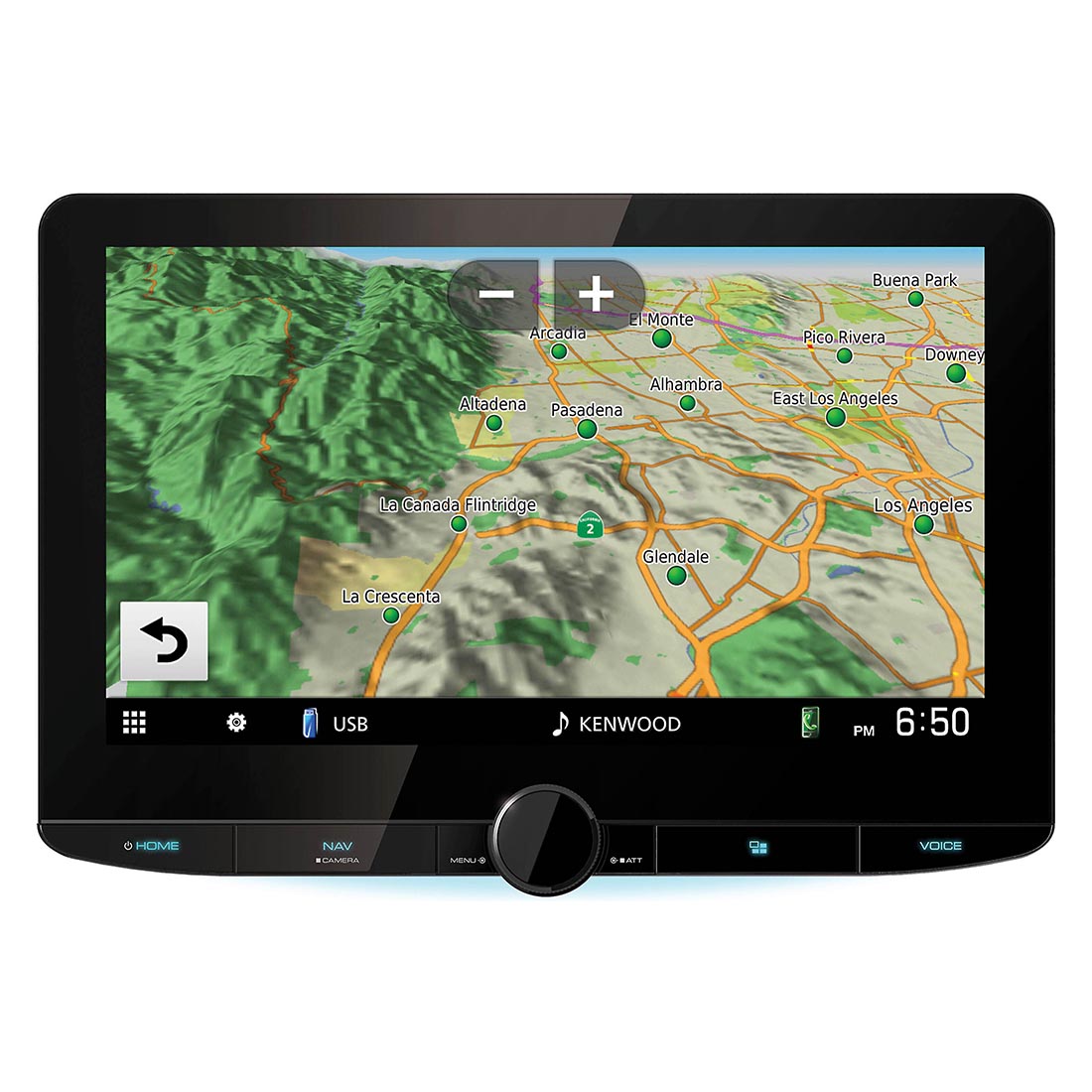 Kenwood DNR1008RVS 10.1" Digital Multimedia Receiver with Built-in Navigation