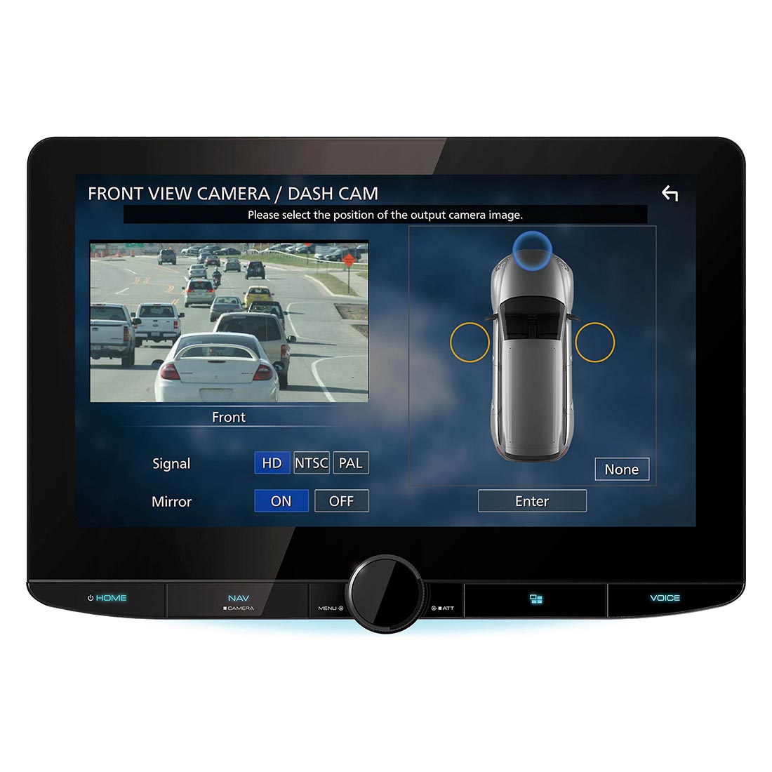 Kenwood DNR1008RVS 10.1" Digital Multimedia Receiver with Built-in Navigation