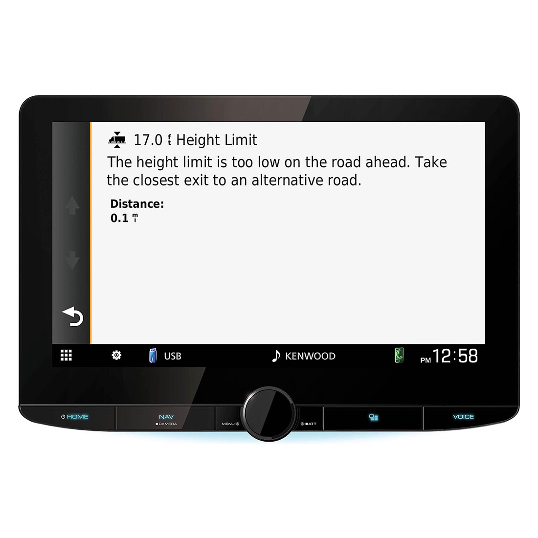 Kenwood DNR1008RVS 10.1" Digital Multimedia Receiver with Built-in Navigation