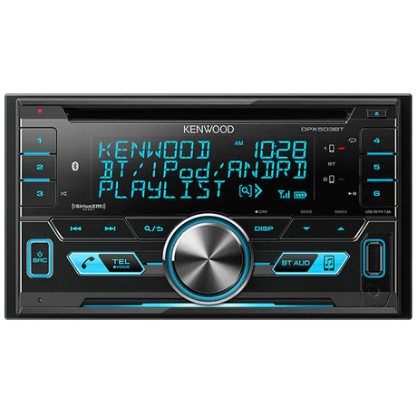 Kenwood DPX505BT 2-DIN CD Receiver with Bluetooth
