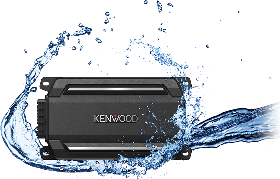 Kenwood KAC-M5014 Compact 4-Channel Powersports/Marine Digital Amplifier