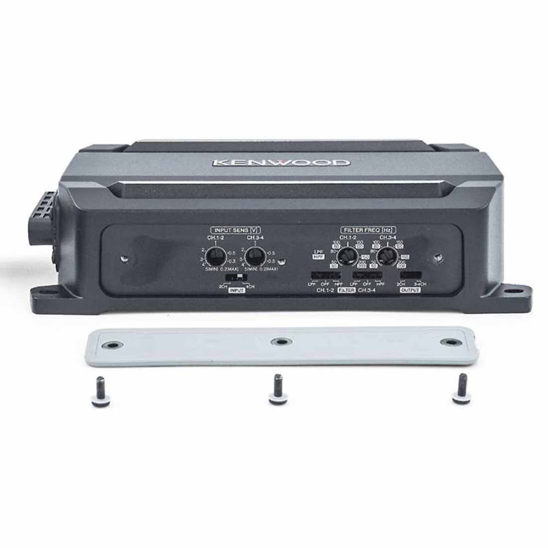 Kenwood KAC-M5014 Compact 4-Channel Powersports/Marine Digital Amplifier