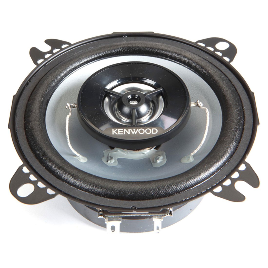 Kenwood KFC-1066S 4″ Coaxial 2-Way Car Speaker with 1″ Tweeter - Pair