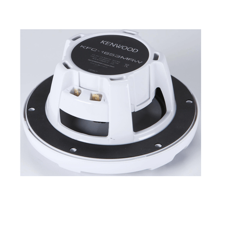 Kenwood KFC-1653MRW 6.5" 2-Way Speakers with 1″ Balanced Dome Tweeter