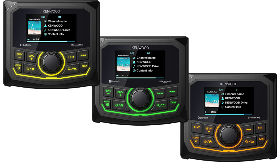 Kenwood KMR-XM500 Colours