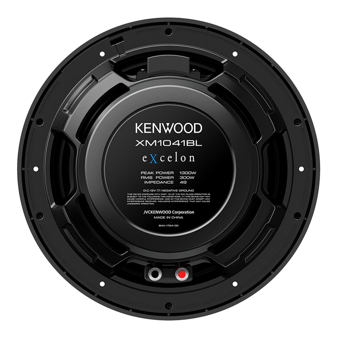 Kenwood XM1041BL Rear 2
