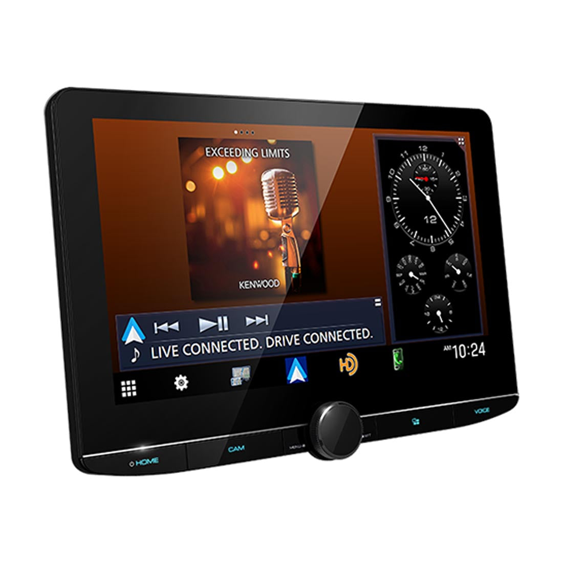 Kenwood eXcelon DAX1050XR 10.1" HD Direct Replacement Digital Multimedia Receiver