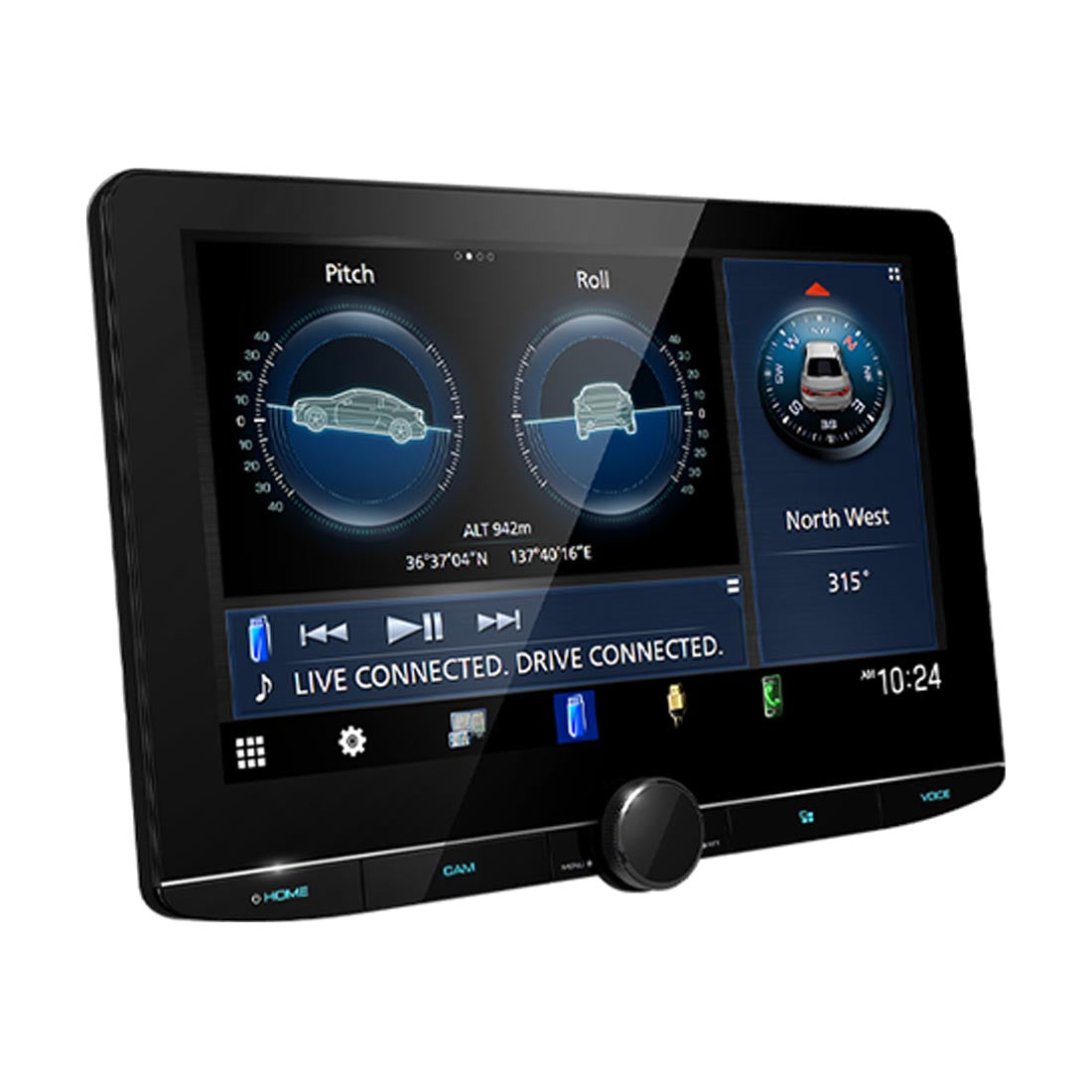 Kenwood eXcelon DAX1050XR 10.1" HD Direct Replacement Digital Multimedia Receiver