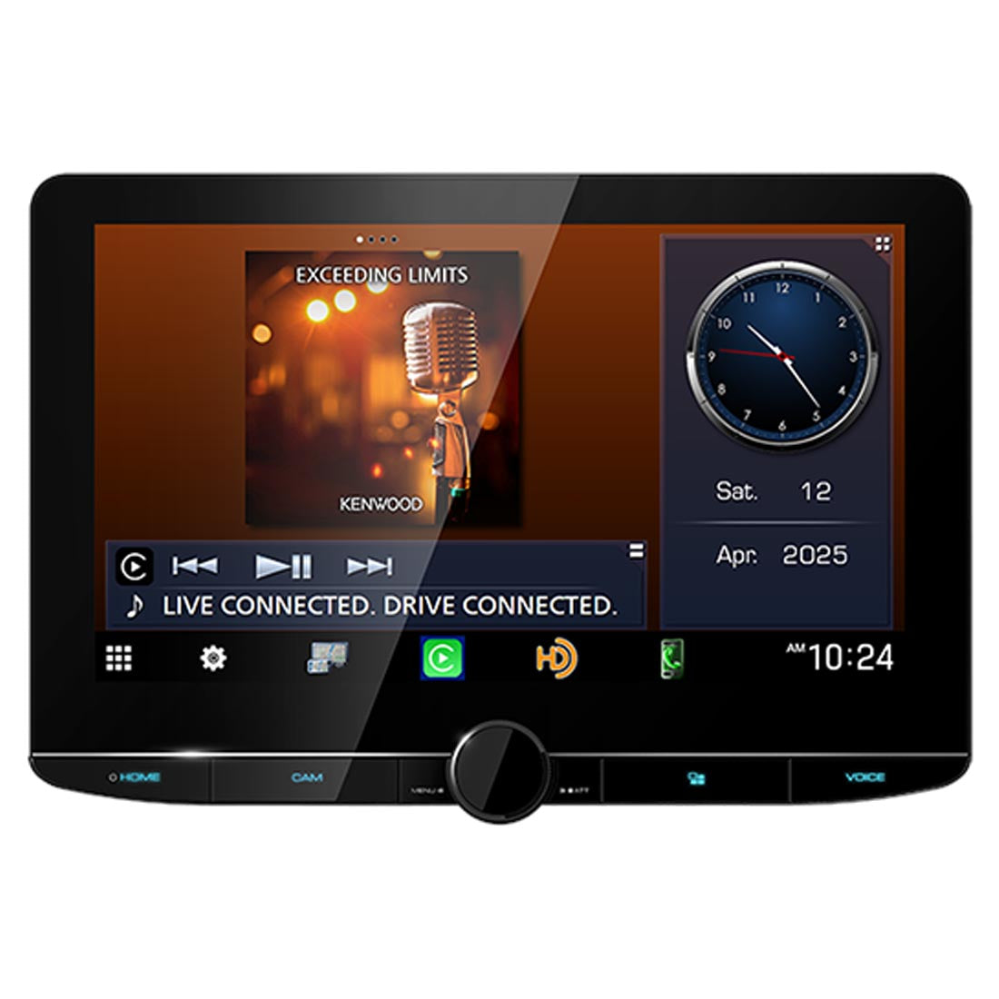 Kenwood eXcelon DAX1050XR 10.1" HD Direct Replacement Digital Multimedia Receiver