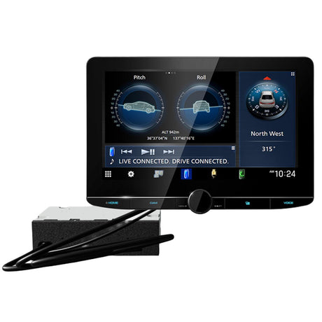 Kenwood eXcelon DAX1050XR 10.1" HD Direct Replacement Digital Multimedia Receiver