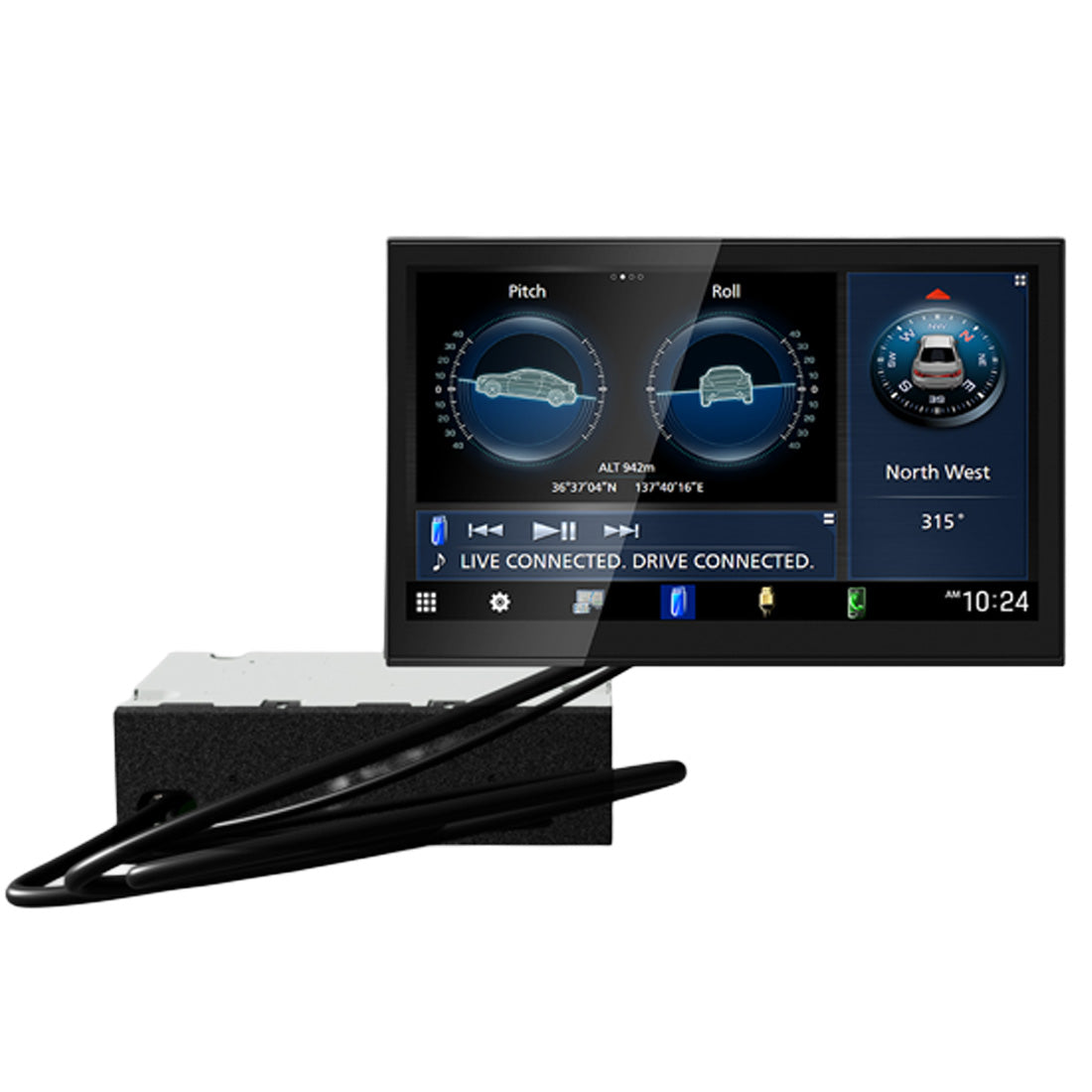 Kenwood eXcelon DAX800XR 8" HD Direct Replacement Digital Multimedia Receiver