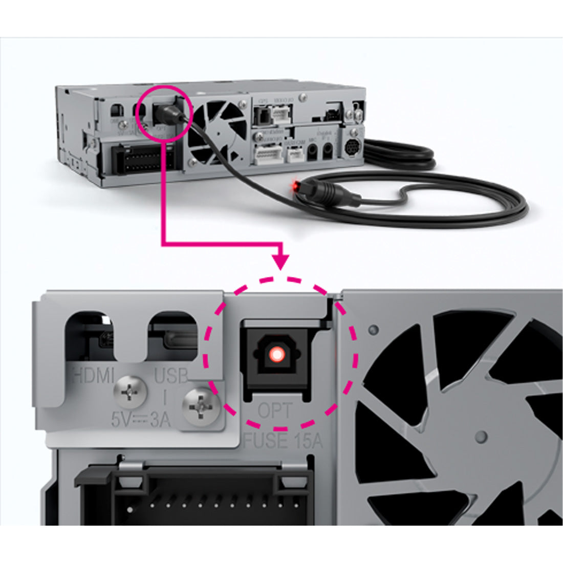 Kenwood eXcelon DAX800XR 8" HD Direct Replacement Digital Multimedia Receiver