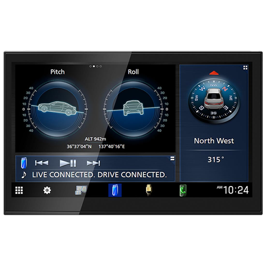 Kenwood eXcelon DAX800XR 8" HD Direct Replacement Digital Multimedia Receiver