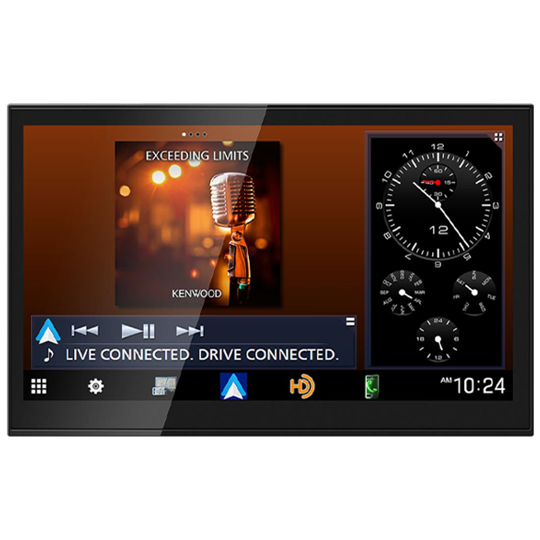 Kenwood eXcelon DAX800XR 8" HD Direct Replacement Digital Multimedia Receiver