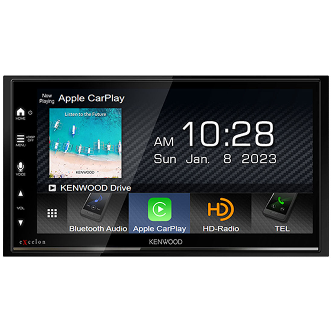 Kenwood eXcelon DMX709S Digital Multimedia Receiver with Bluetooth