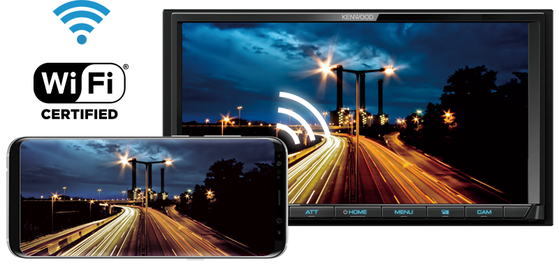 Kenwood eXcelon DMX908S 7" Digital Multimedia Receiver