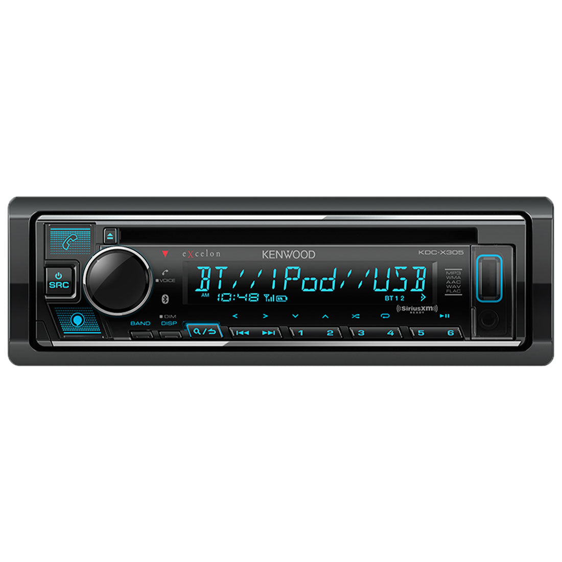 Kenwood eXcelon KDC-X305 CD-Receiver with Bluetooth
