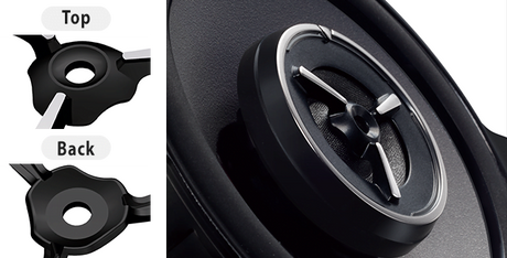 Kenwood eXcelon KFC-X3C 3.5″ 2-Way Custom Fit Speakers