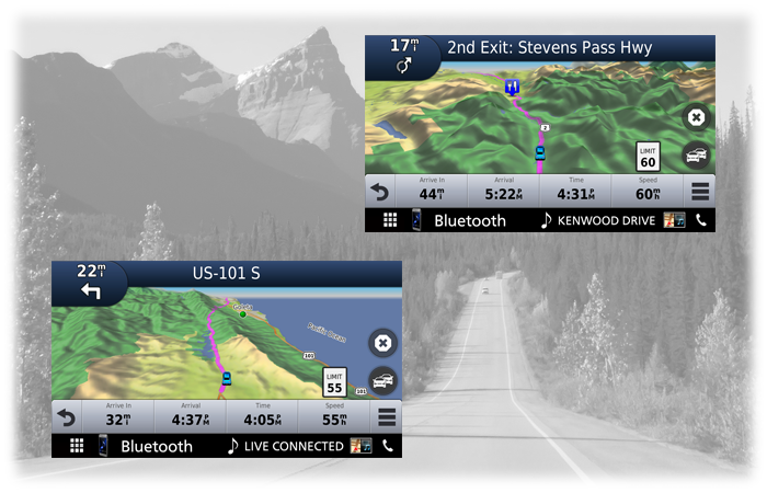 Kenwood eXcelon Reference DNR1007XR 10.1" Navigation Multimedia Receiver