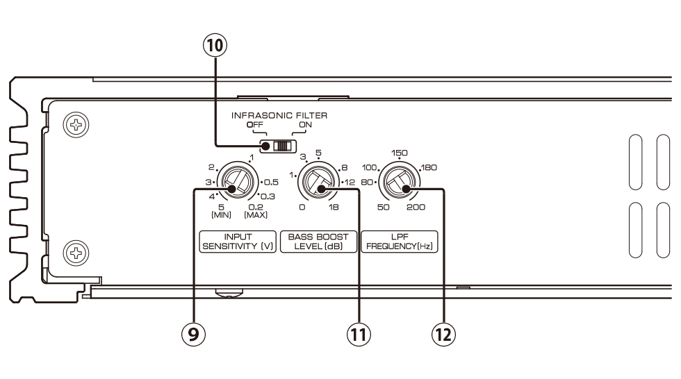 Kenwood eXcelon XM502-1 Mono Subwoofer Powersports/Marine Amplifier