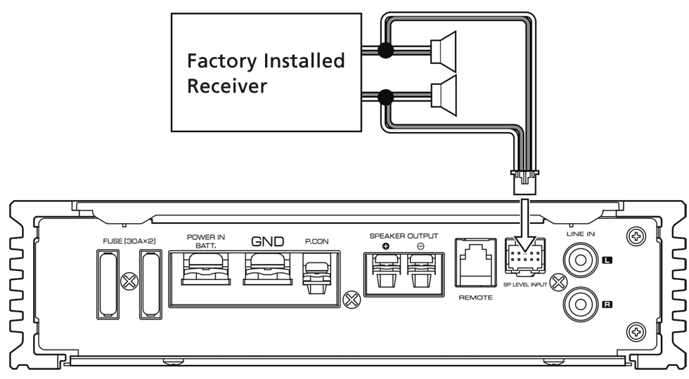 Kenwood eXcelon XM502-1 Mono Subwoofer Powersports/Marine Amplifier