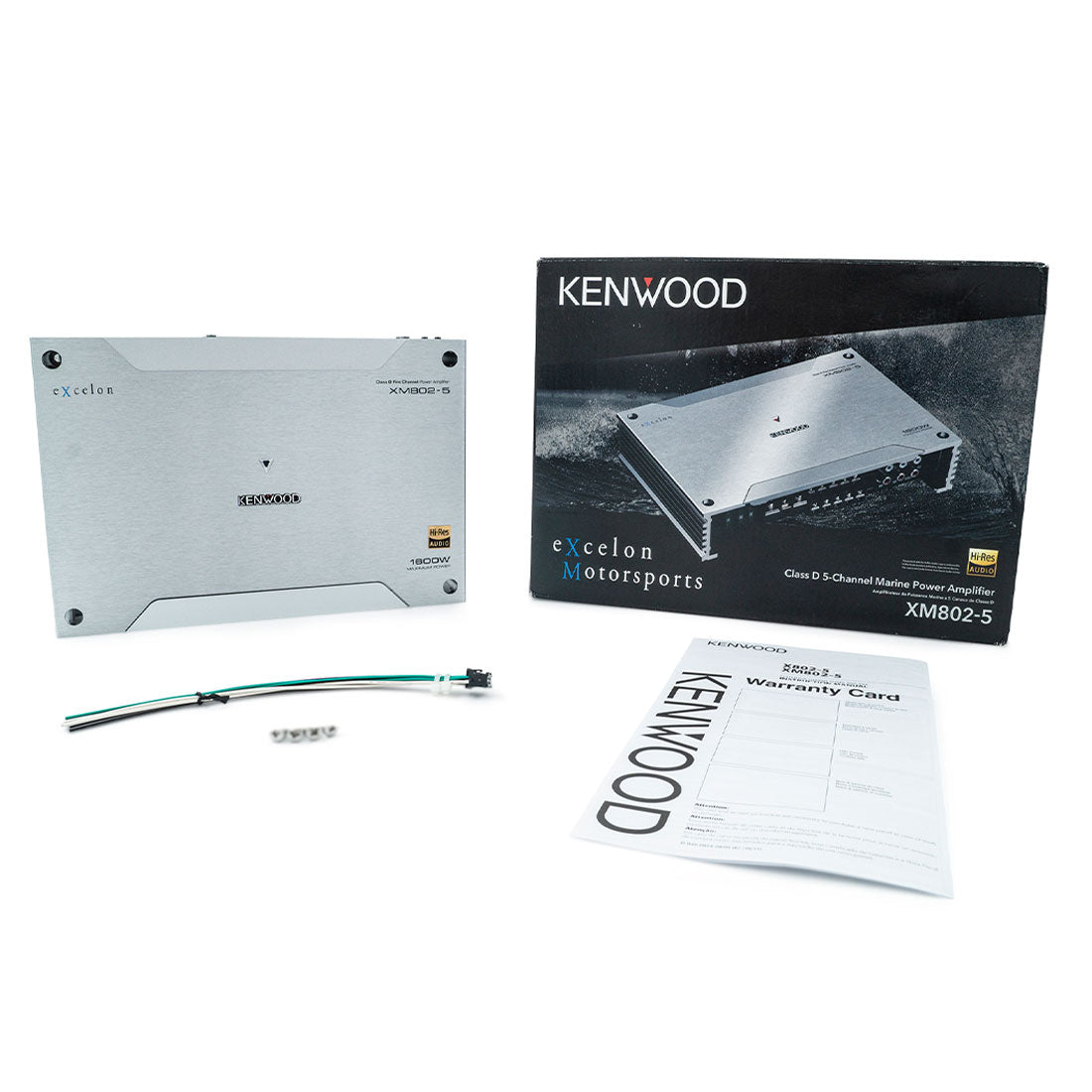 Kenwood eXcelon XM802-5 5-channel Powersports/Marine Amplifier