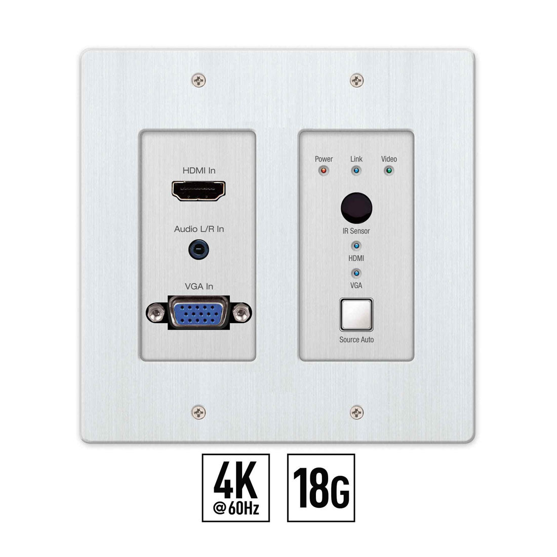 Key Digital KDX2X1WVTX Wall Plate Transmitter