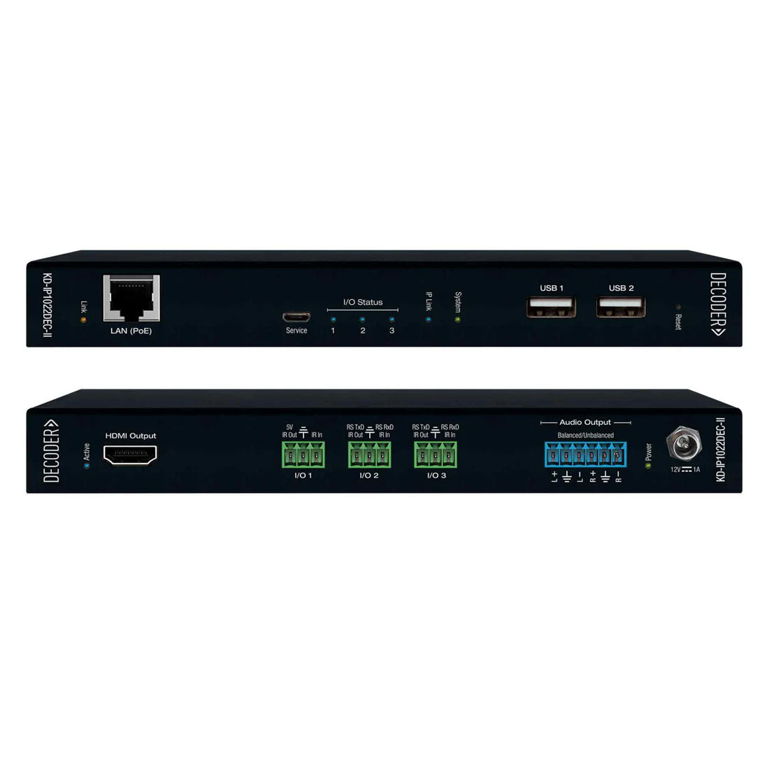 Key Digital KD-IP1022DEC-II 4K AV Over IP System Encoder