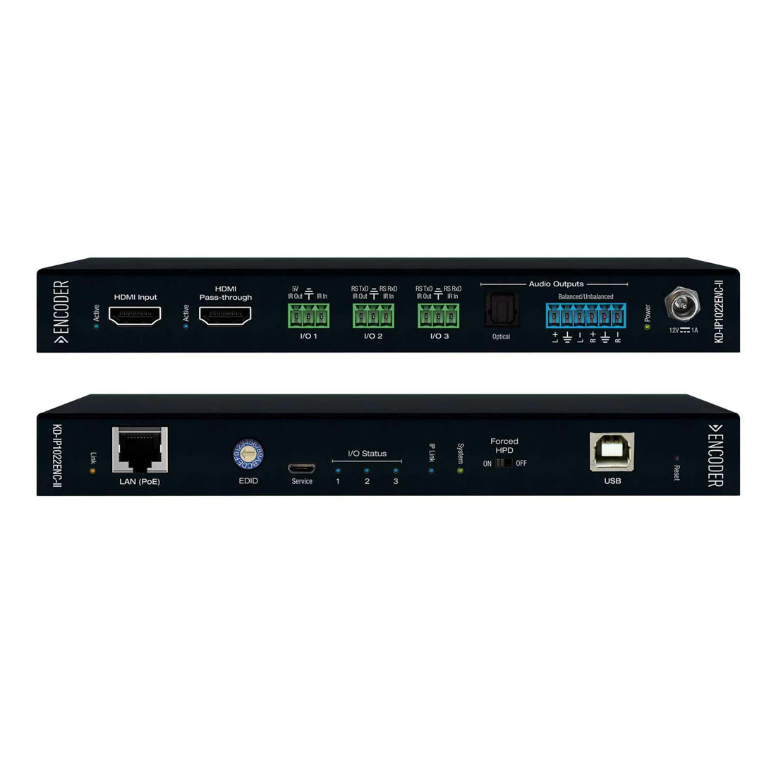 Key Digital KDIP1022ENCII 4K AV Over IP System Encoder