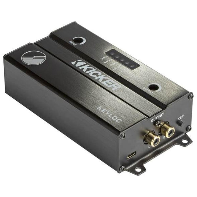 Kicker 47KEYLOC Smart Line-Out Converter - 2-Channel Converter with Automatic Tuning DSP