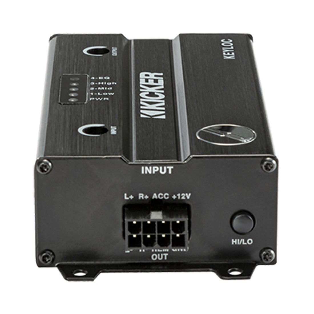 Kicker 47KEYLOC Smart Line-Out Converter - 2-Channel Converter with Automatic Tuning DSP