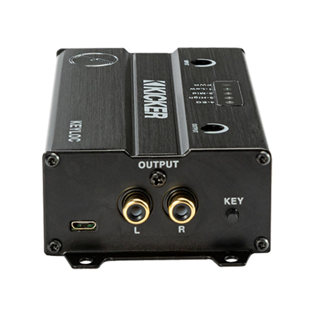 Kicker 47KEYLOC Smart Line-Out Converter - 2-Channel Converter with Automatic Tuning DSP