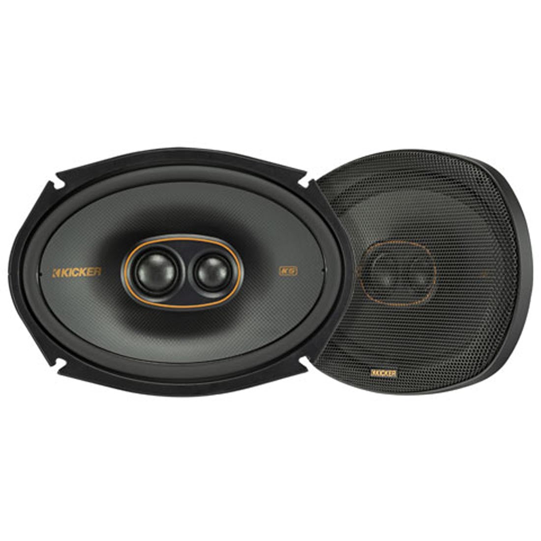 Kicker 51KSC69304 KS Series 6"x9" 3-Way Car Speakers (51KSC69304)