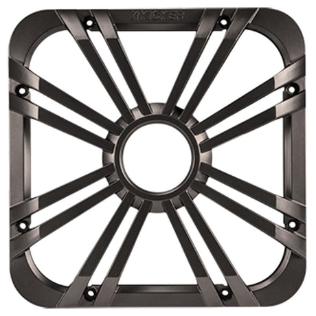 Kicker 11L712GLC 12" Square LED Grille for Solo-Baric L7 Subwoofer - Charcoal