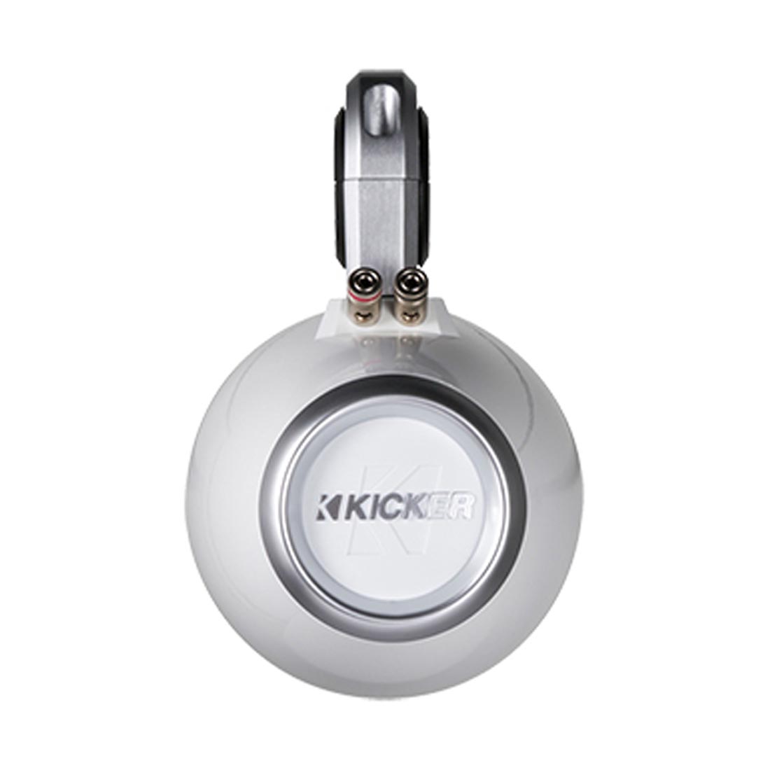 Kicker 12KMTESW 6.5” Unloaded Tower Enclosures for Kicker 6.5" Marine Speakers - White