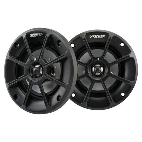 Kicker 40PS44 4" 4-Way 4-Ohm Speakers for Motorcycles, Boats, and ATVs