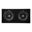 Kicker 43DC122 Ported Enclosure with Dual 12" Comp Subwoofers