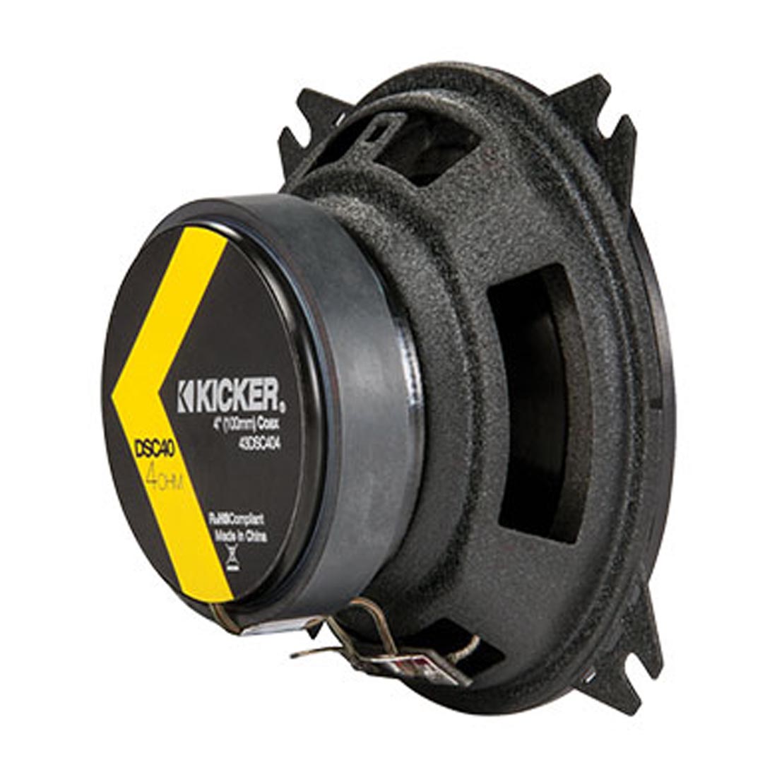 Kicker 43DSC404 DS Series 4" 2-Way Coaxial Car Speakers