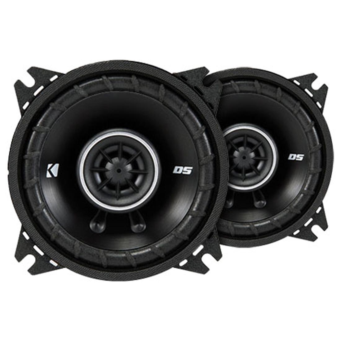 Kicker 43DSC404 DS Series 4" 2-Way Coaxial Car Speakers