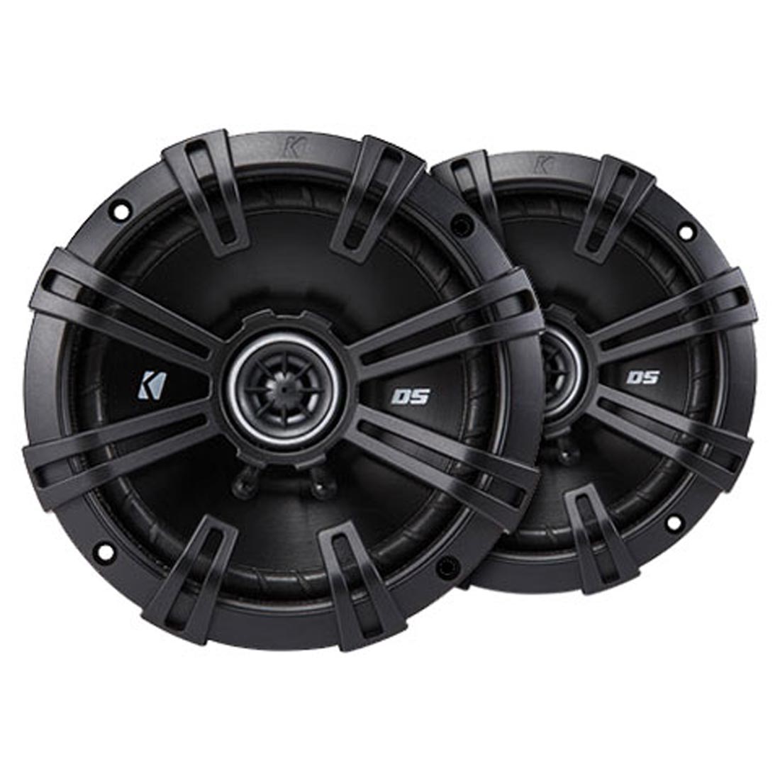Kicker 43DSC6704 DS Series 6.75" 2-Way Coaxial Car Speakers