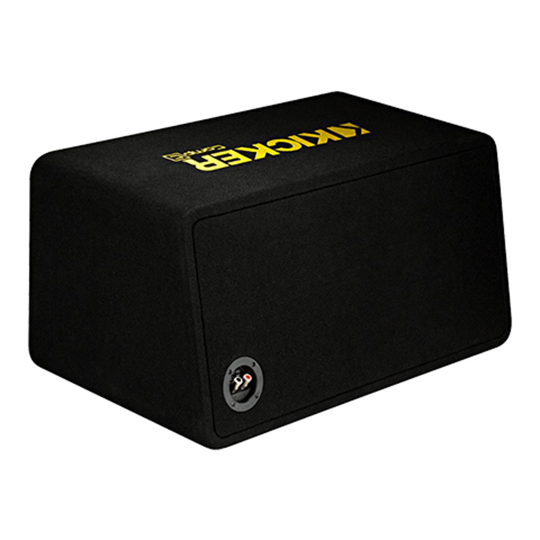Kicker 44DCWC102 2-Ohm 600W Ported Enclosure with Dual 10" CompC Subwoofers