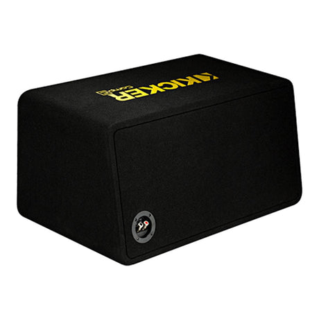 Kicker 44DCWC102 2-Ohm 600W Ported Enclosure with Dual 10" CompC Subwoofers
