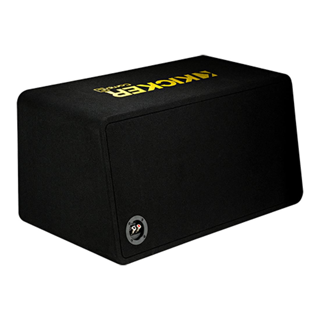 Kicker 44DCWC122 2-Ohm 600W Ported Enclosure with Dual 12" CompC Subwoofers